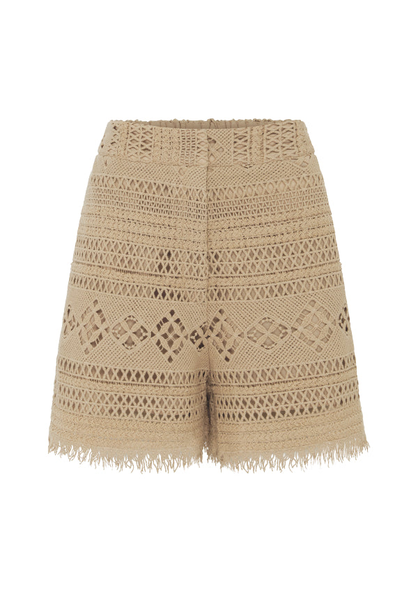 Daniela Textured Shorts