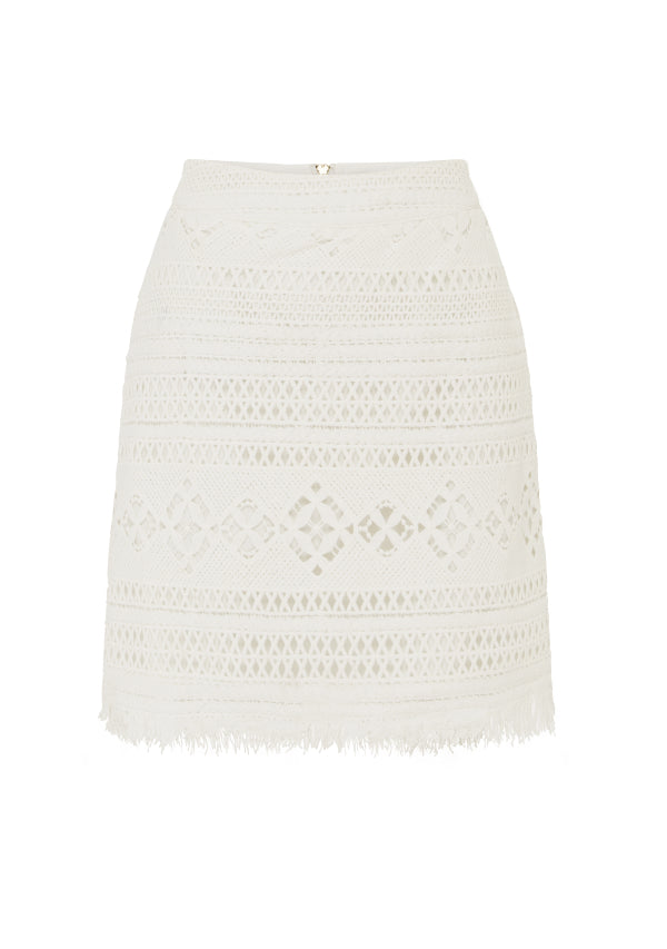 Daniela Textured Mini Skirt