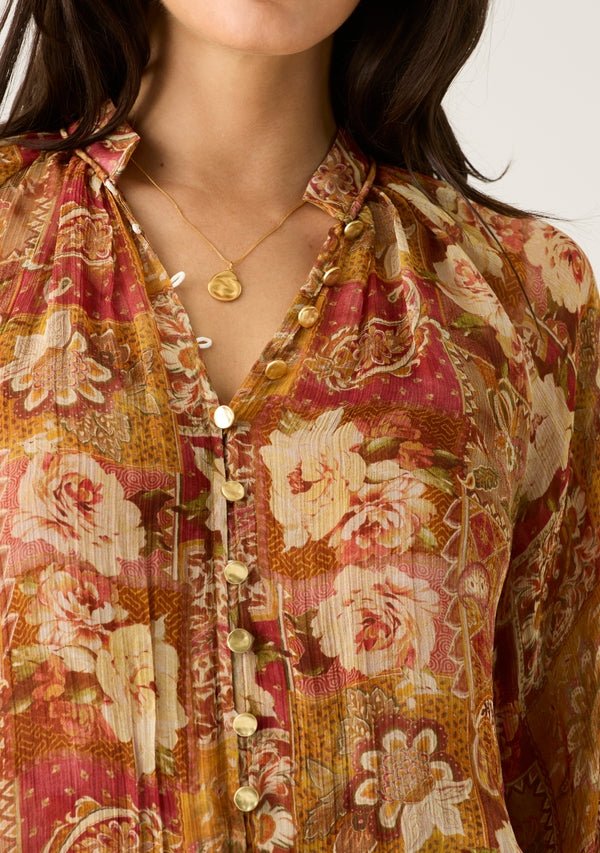 Morgan Print Blouse