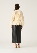 Willow Pleat Blouse