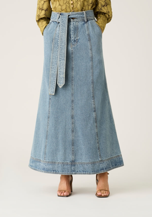 Harper Denim Skirt