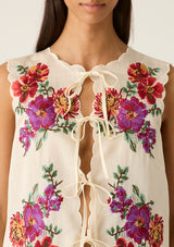 Frida Embroidery Vest