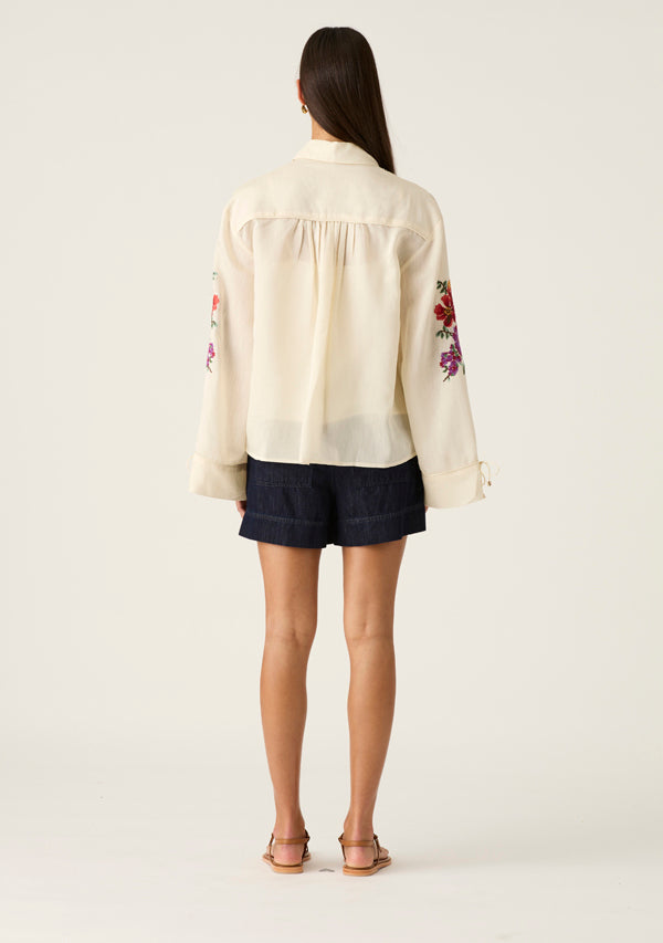 Frida Embroidery Shirt