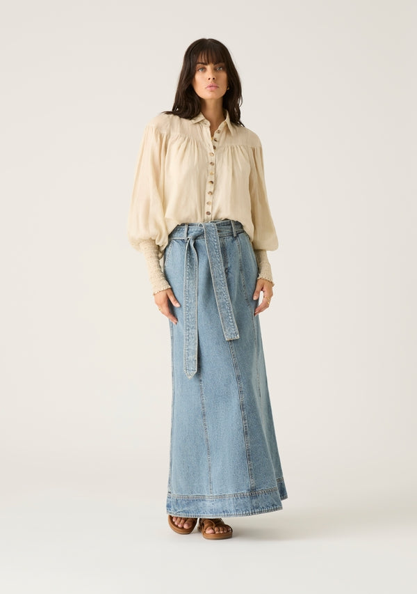 Harper Denim Skirt