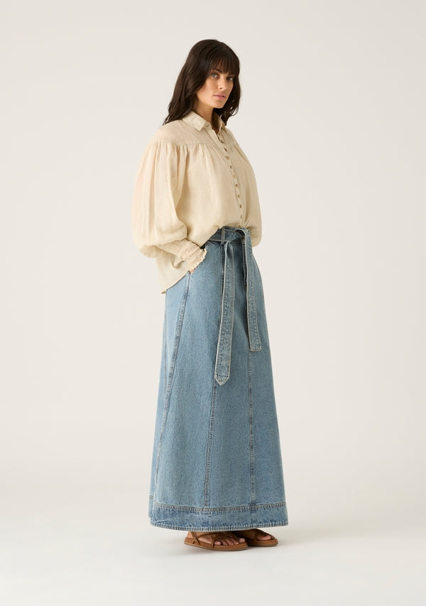 Harper Denim Skirt