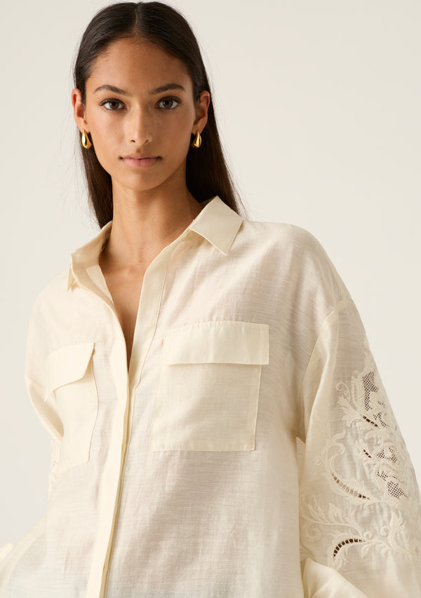 Marcela Embroidery Blouse