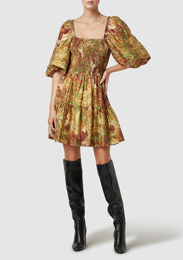 Re-Rooted Nature Mini Dress