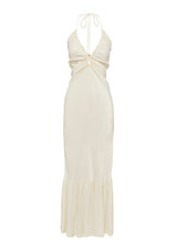 Ethereal Frill Midi Dress