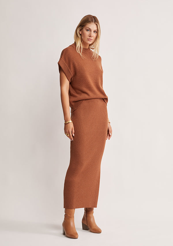 Wistful Knit Midi Skirt